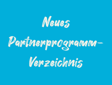 Titelbild Neues Partnerprogramm-Verzeichnis