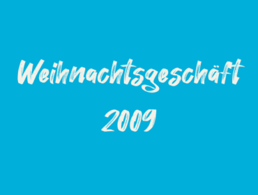 Titelbild Weihnachtsgeschäft 2009