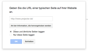 Typische URL eingeben