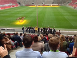 SEO DAY Eröffnung im Kölner Rheinenergie Stadion