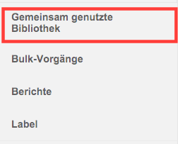 Negative Keywordlisten Schritt 1