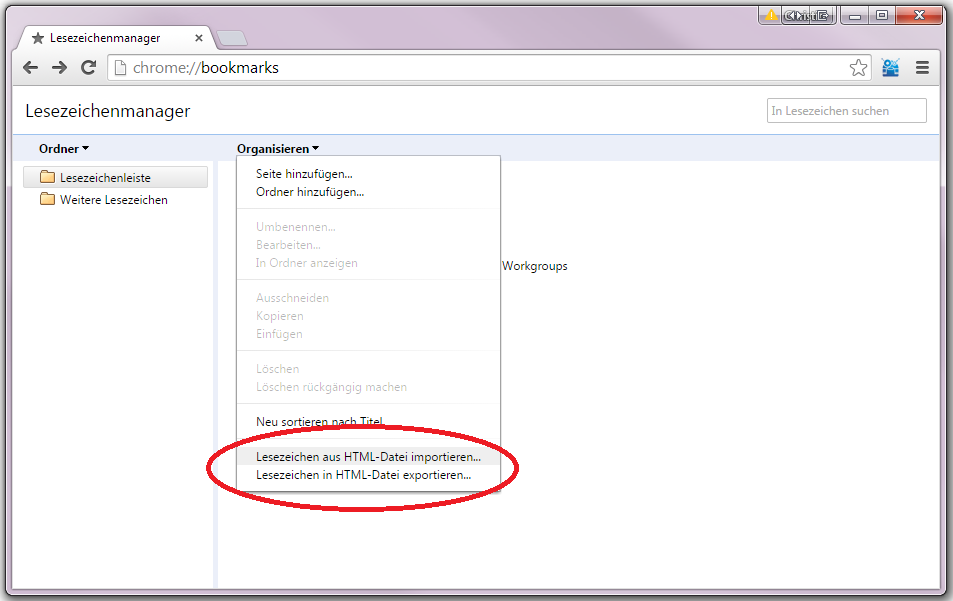 chrome-lesezeichen-importieren