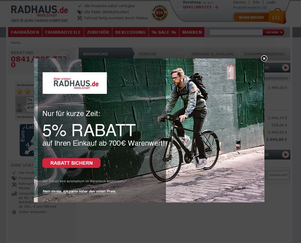 Radhaus Beispiel