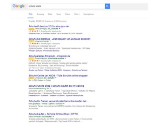 4 Google Anzeigen