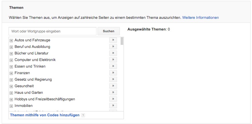 Kontextuelles Targeting