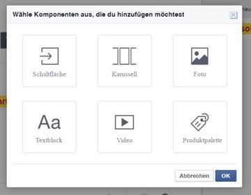 Komponenten Canvas Ad