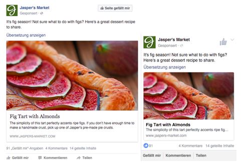 FB Ad Beispiel