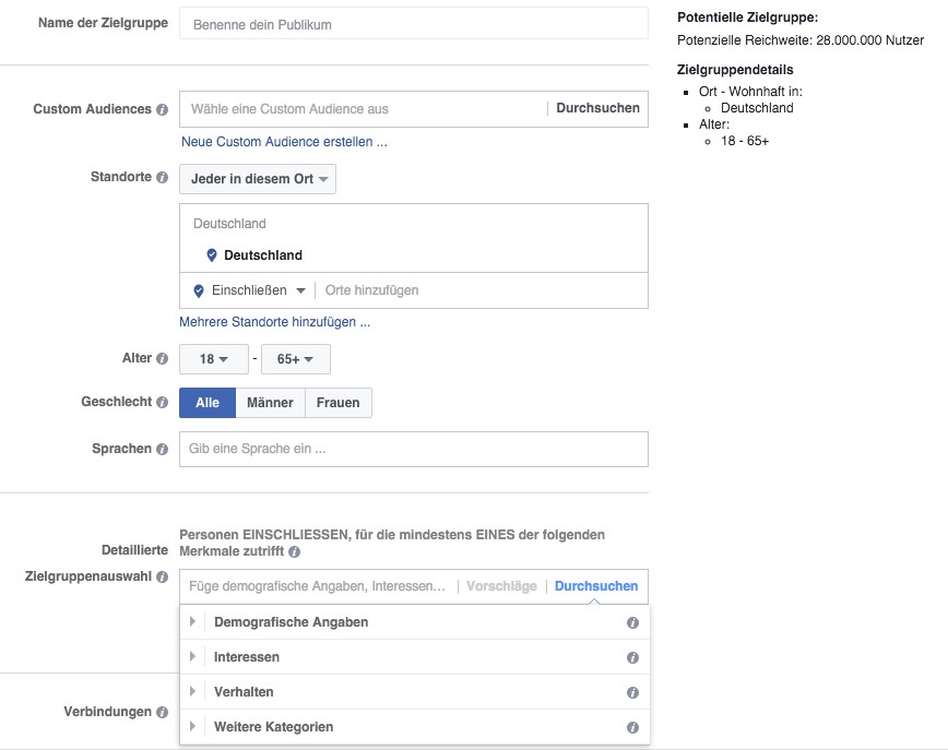 Targeting FB Ads