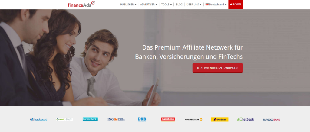 Best Affiliate Network financeAds