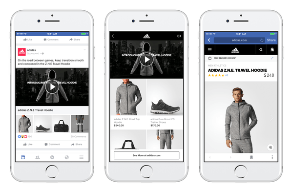 Neues Facebook Werbeformat Collection