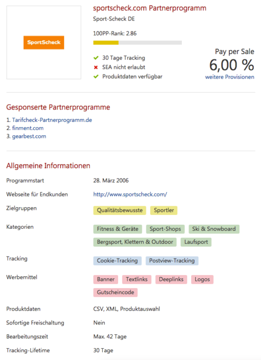 100partnerprogramme.de