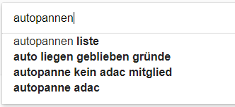 Nutzerintention in den Google Suchergebnissen