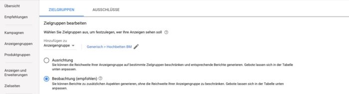 Ausrichtung der Google Remarketing Liste.png