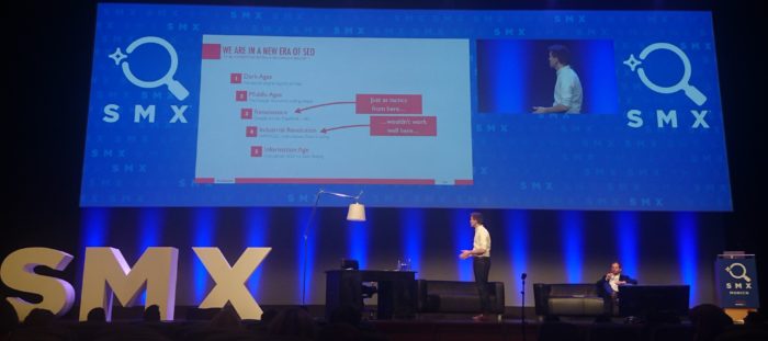 Tom Anthony auf der SMX München 2018: SEO Tests auf großen und kleinen Webseiten 