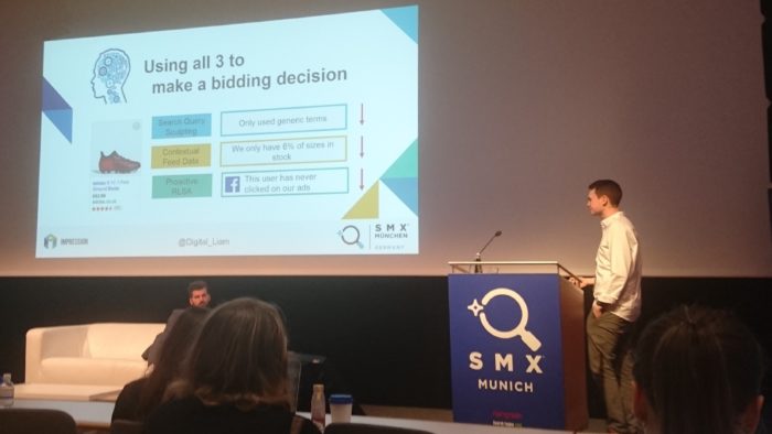 Christian Scharmüller & Liam Wade auf der SMX München 2018: Advanced Google Shopping