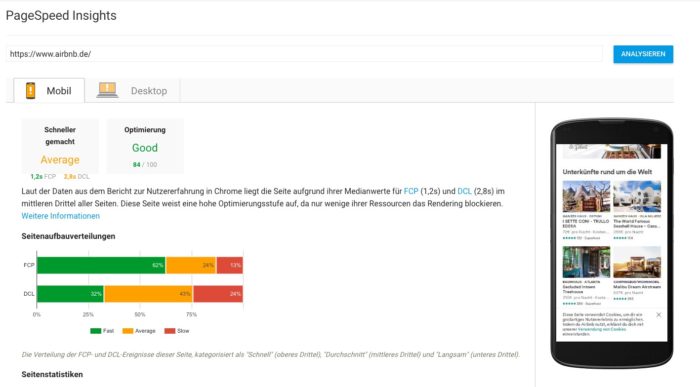 Google nutzt ab sofort Nutzerdaten zur Bewertung des Page Speeds