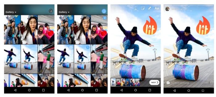 Instagram Stories Bulk Upload möglich