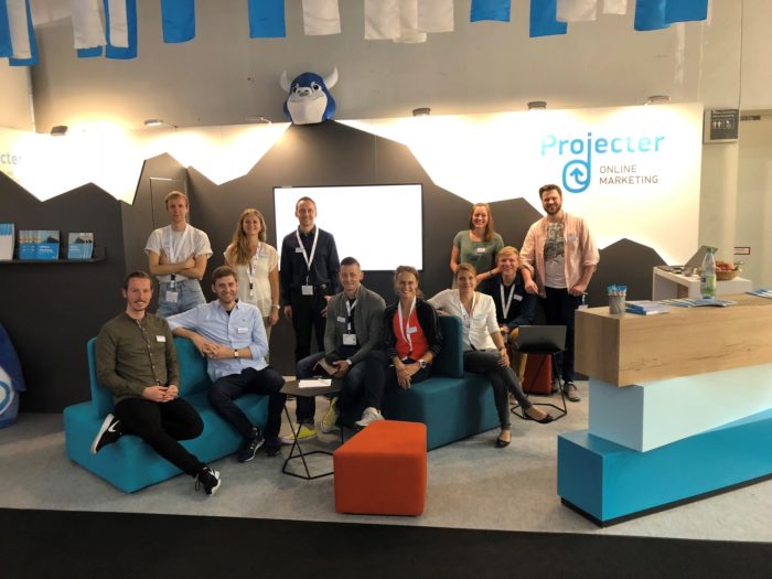 Projecter auf der Dmexco 2018