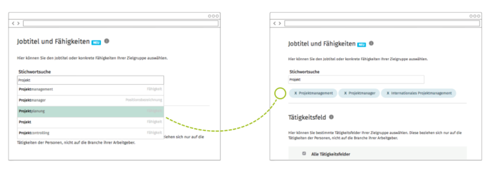 Keyword Targeting Xing