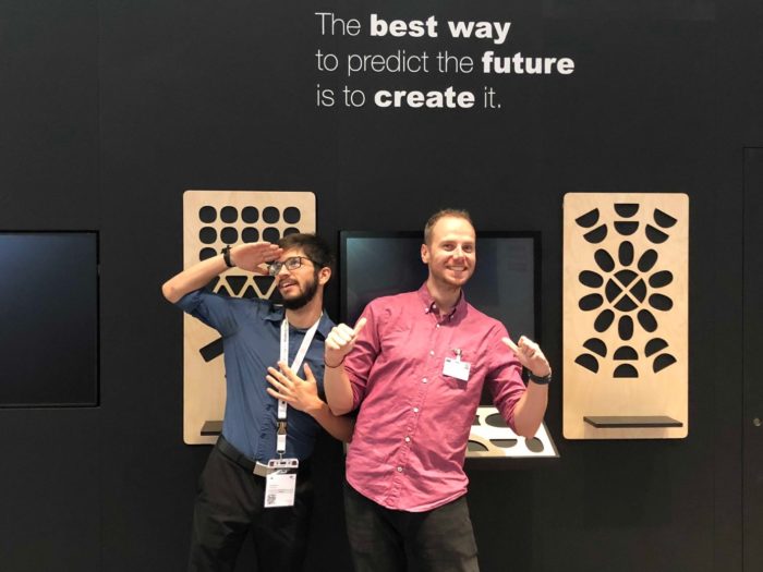 Mit Kollege Micha auf der EXPO REAL: An uns sind definitiv zwei Business-Gurus verloren gegangen. :)