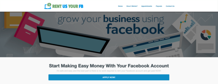 Accounts an Advertiser vermieten