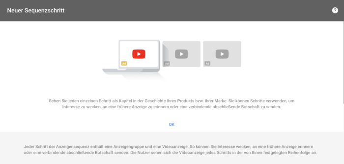 Schritte bei der Erstellung einer Kampagne mit Videosequenzen