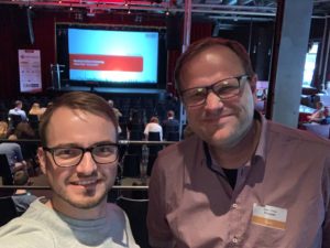 Markus und Robert bei der OMfinCon2019