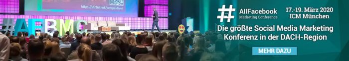 Zu sehen ist ein AFBMC-Werbebanner für Early Bird Tickets