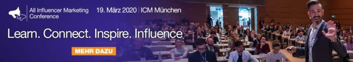 Zu sehen ist ein AIMC Werbebanner für Early Bird Tickets