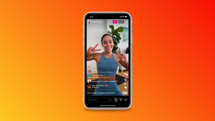 Abzeichen auf IGTV