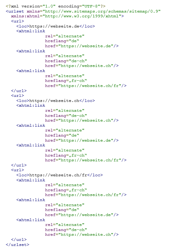 Screenshot Code hreflang update