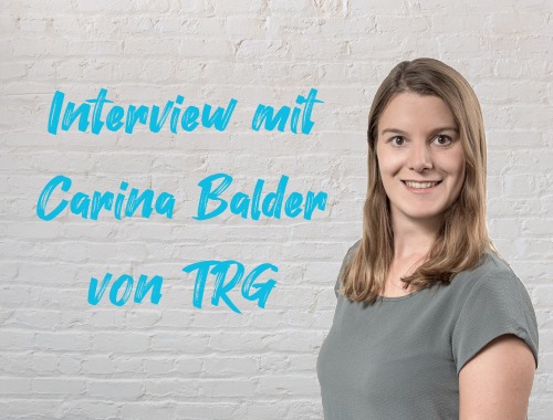 Beitragsbild Interview mit Carina Balder von TRG