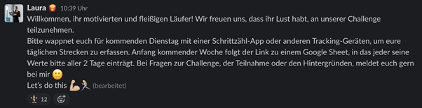 Screenshot Projecter Schrittzähl-Challenge 2