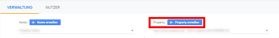 Property erstellen