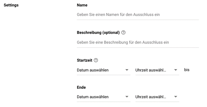Screenshot Google Ads Konto 2