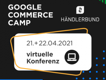 Titelbild Ankündigung Google Commerce Camp 2021