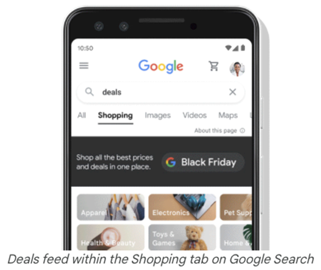 Google mit eigenen Suchergebnissen zu Deals