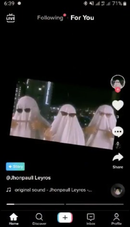 TikTok Stories For You Page